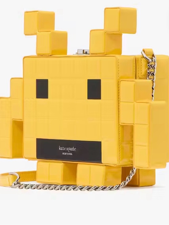 kate spade Handbags - Space Invaders X Kate Spade New York Patent 3d Alien Crossbody